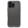 iPhone 16 Pro Spigen Rugged Armor Mag TPU-deksel - Grå