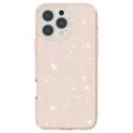 iPhone 16 Pro Stylish Glitter Series Hybrid-deksel - Gull