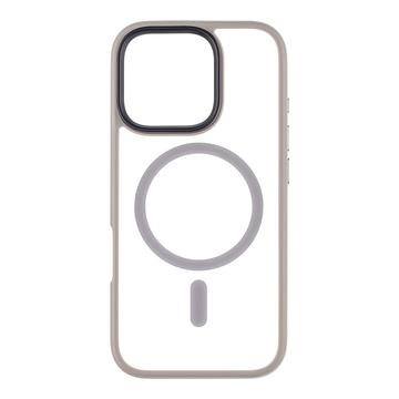 iPhone 16 Pro Tactical MagForce Hyperstealth Hybrid-deksel - lys grå
