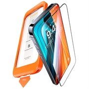 iPhone 16 Pro Torras GlassGo Beskyttelsesglass med automatisk verktøy for støvfjerning - Klar