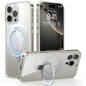 iPhone 16 Pro Torras Guardian Ostand MagSafe-deksel - Gjennomsiktig