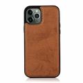 iPhone 16 Pro Vintage 2-i-1 lommeboketui med avtakbart deksel - brun