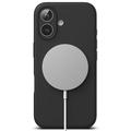 iPhone 16 Ringke Liquid Silicone MagSafe Deksel - Svart