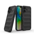 iPhone 16 Rugged TPU-deksel - Svart