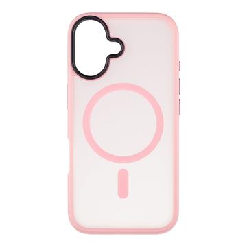 iPhone 16 Tactical MagForce Hyperstealth Hybrid-deksel - Rosa