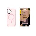 iPhone 16 Tactical MagForce Hyperstealth Hybrid-deksel - Rosa