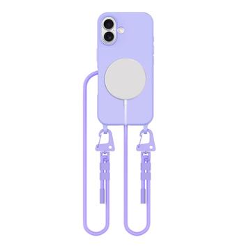 iPhone 16 Tech-Protect MagNecklace MagSafe-deksel - Lavendel
