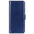 iPhone 16 Lommebok-deksel med Magnetisk Lukning - mørkeblå