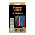 iPhone 16e/14/13/13 Pro PanzerGlass Ultra-Wide Fit Privacy EasyAligner Skjermbeskyttere Panzerglass - Svart Kant