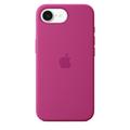 iPhone 16e Apple silikon-deksel MD3W4ZM/A - Fuchsia