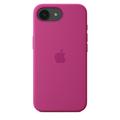 iPhone 16e Apple silikon-deksel MD3W4ZM/A - Fuchsia