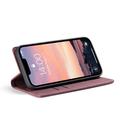 iPhone 16e Caseme 013 Series Lommebok-deksel - Vinrød