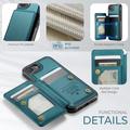 iPhone 16e Caseme C22-etui RFID-kortlommebok - grønn