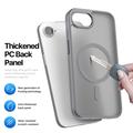 iPhone 16e Dux Ducis Yind Hybrid-deksel - MagSafe-kompatibel - Grå