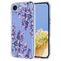 iPhone 16e/17e TPU-deksel med blomstermønster