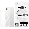 iPhone 16e PanzerGlass Care Star Lit Deksel - MagSafe-kompatibel - Hvit