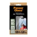 iPhone 16e/14/13/13 Pro PanzerGlass Ultra-Wide Fit EasyAligner Skjermbeskytter - Svart Kant