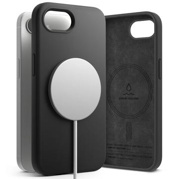 iPhone 16e Ringke Liquid Silicone MagSafe Deksel - Svart