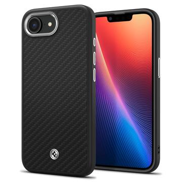 iPhone 16e Spigen Enzo Aramid Mag-Deksel - MagSafe-kompatibel - Svart / natur