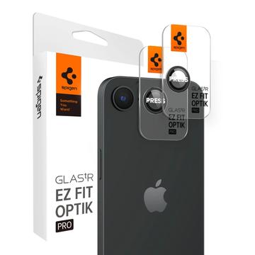 iPhone 16e Spigen Glas.tR Ez Fit Optik Pro Kamera Linse Beskytter - Svart