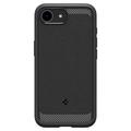 iPhone 16e Spigen Rugged Armor Mag TPU-deksel - Svart