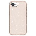 iPhone 16e Stylish Glitter Series Hybrid-deksel - Gull