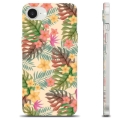 iPhone 16e TPU-deksel - Rosa Blomster
