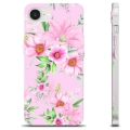 iPhone 16e TPU-deksel - Akvarell Blomster