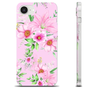 iPhone 16e TPU-deksel - Akvarell Blomster