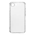 iPhone 16e/17e Tactical Plyo TPU-deksel - Gjennomsiktig