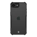 iPhone 16e/17e Tactical Quantum Stealth-deksel med forsterkede hjørner - Svart