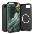 iPhone 16e/17e Tech-Protect Lamano MagSafe-deksel - Verde Aura