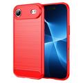 iPhone Air børstet TPU-deksel - karbonfiber