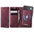 iPhone Air Caseme C49 2-i-1 avtakbar lommebokveske - MagSafe-kompatibel, RFID
