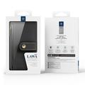 iPhone Air Dux Ducis Lawa lommebokveske i lær med magnetisk deksel - svart