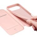iPhone Air Dux Ducis Skin Pro Flip-deksel - Rosa