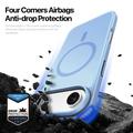 iPhone Air Dux Ducis Yind Hybrid-deksel - MagSafe-kompatibel - Lyseblå