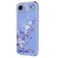 iPhone Air TPU-deksel med blomstermønster - Lilla