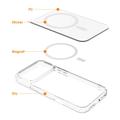 iPhone Air Hybrid-deksel - MagSafe-kompatibel - Gjennomsiktig