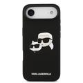 iPhone Air Karl Lagerfeld Double Heads MagSafe-deksel i flytende silikon