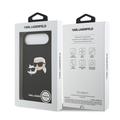 iPhone Air Karl Lagerfeld Double Heads MagSafe-deksel i flytende silikon