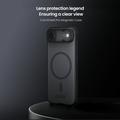 iPhone Air Nillkin CamShield Pro Magnetic Hybrid-deksel - Gjennomsiktig svart
