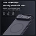 iPhone Air Nillkin CamShield Pro Magnetic Hybrid-deksel - Gjennomsiktig svart