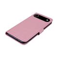 iPhone Air Ugle Rhinestone Lommebok-deksel - Roségull
