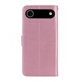 iPhone Air Ugle Rhinestone Lommebok-deksel - Roségull
