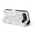 iPhone Air Rombisk blomsterlommebok-etui - fargerike blomster