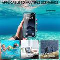 iPhone Air Shellbox M Series IP68 vanntett deksel - dykkerdeksel med MagSafe-kompatibilitet - Blå