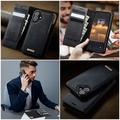 iPhone 17 Caseme C49 2-i-1 avtakbar lommebokveske - MagSafe-kompatibel, RFID - Svart