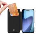 iPhone 17 Dux Ducis Skin Pro Flip-deksel - Svart