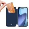 iPhone 17 Dux Ducis Skin Pro Flip-deksel - Blå